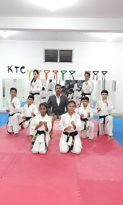 Sensei Rajendra Dhawalpuri with KTC black belt students